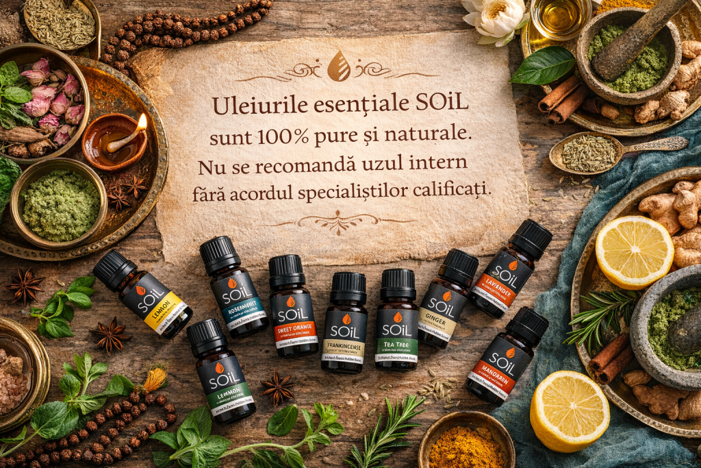 consumul uleiurilor esentiale SOiL